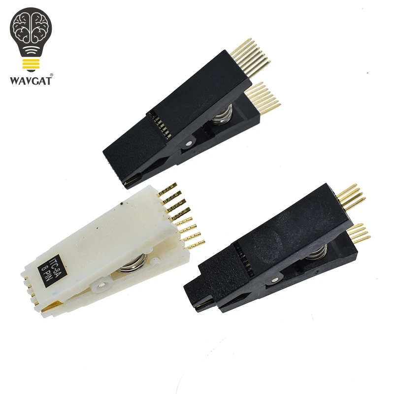 Программатор WAVGAT, тестовый зажим SOP8 SOP16 SOP SOIC 8 16 SOIC8 SOIC16 DIP8 DIP 8 Pin IC, испытательный зажим