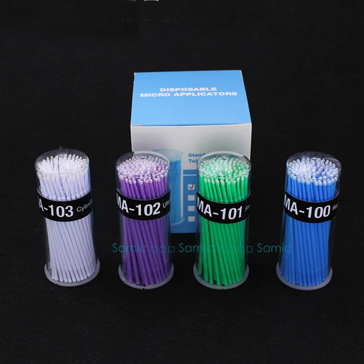 400 шт. одноразовые зубные щётки аппликаторы 1 2/1 5/2 0/2 5 мм|dental disposable|disposable dentalmicro brush