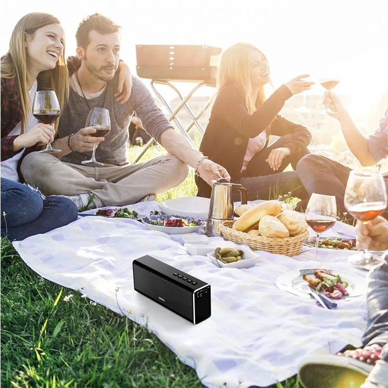 HAYNIE Bluetooth Динамик Super Bass 20 Вт Мощность банк ful Портативный компьютер Беспроводной