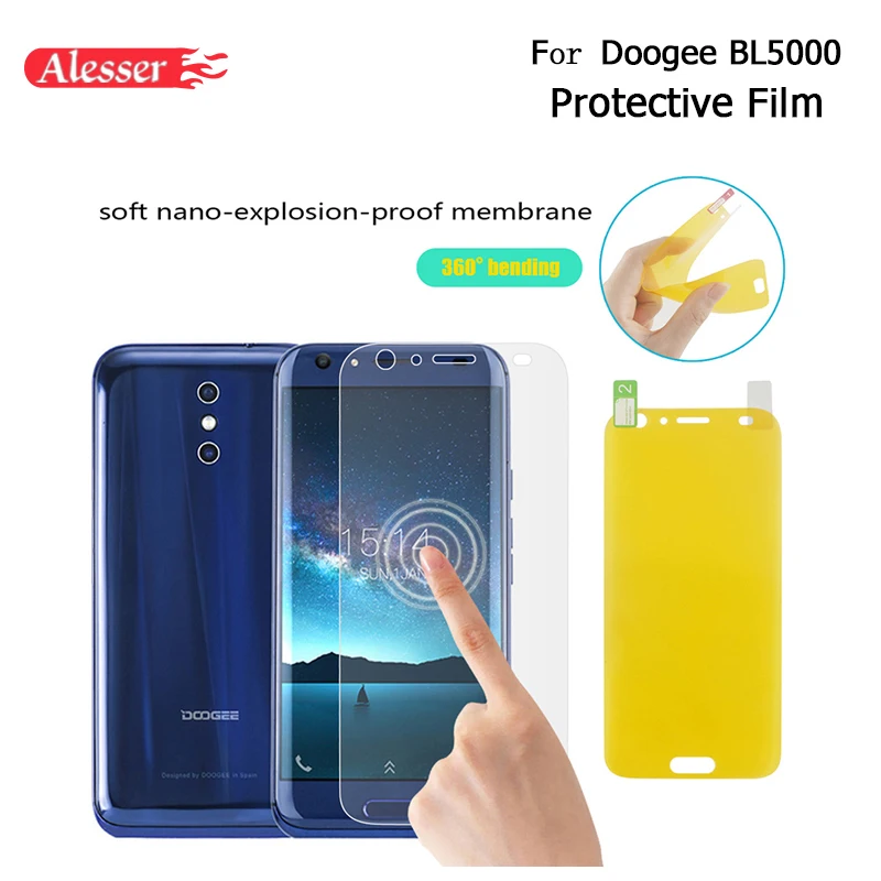 Alesser 2 шт. Для Doogee BL5000 нестеклянная Взрывозащищенная защитная пленка устойчивая к