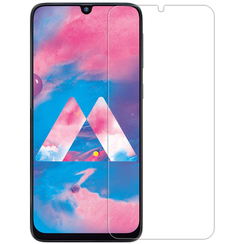 Защитная пленка для экрана Samsung Galaxy M30 ультратонкое закаленное стекло твердости 9H