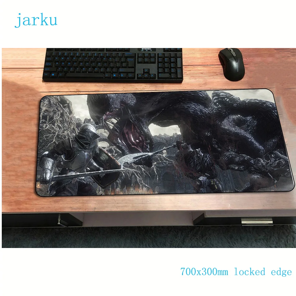 Игровой коврик для мыши Dark души 700x300 мм игровой с заблокированными краями