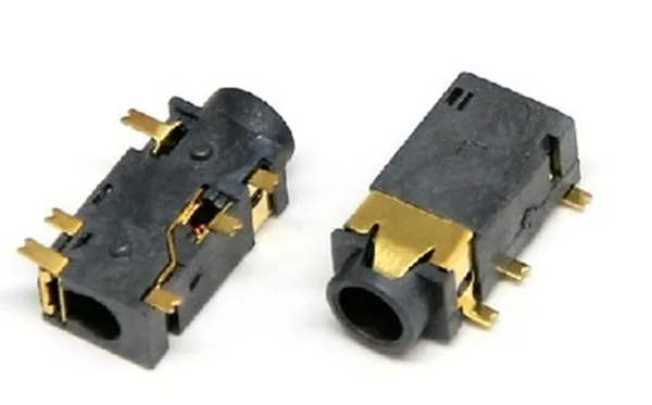 

10PCS 3.5mm Female Audio Connector 6 Pin SMT SMD Headphone Jack Socket PJ-311D