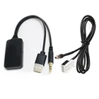 Автомобильный радиоприемник Biurlink RD4, беспроводной Bluetooth USB AUX приемник RD4, стерео аудио кабель, адаптер для Peugeot 307 308 407 4007