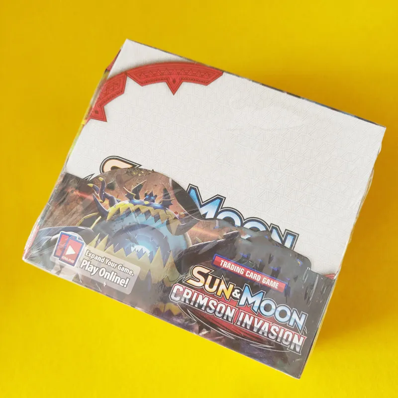 324 шт SUN MOON TEAM UP Unbroken Bonds древние корни Небесный Шторм дракон величество коллекционная карточка игры с Booster Box
