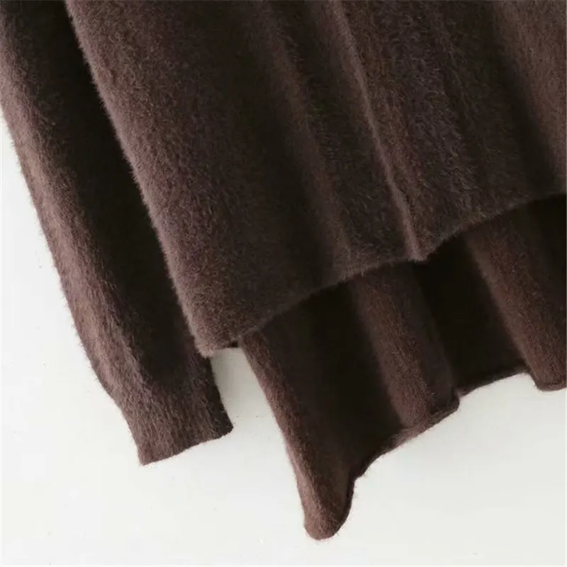 Women Harajuku Sweaters Half High Collar Irregular Long Sleeved Plus Size Top Coats Autumn 2018 Hot Sale Loose Fashion Sweater | Женская
