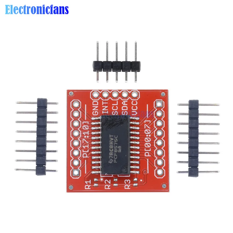 Модуль расширения PCF8575 PCF8575C IIC I2C I/O 16 битный 400 кГц SMBus порты для Arduino|shield arduino| |
