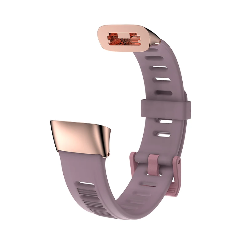 Mijobs спортивный силиконовый ремешок для Xiaomi Huami Amazfit Cor 2 смарт-браслет на запястье для Amazfit Cor 2 умный Браслет - Цвет: Lotus Pink