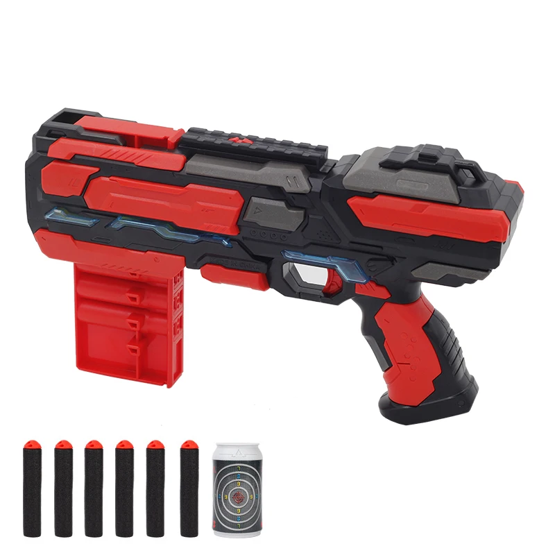Новое поступление картридж ручной мягкий пулевидный пистолет костюм для Nerf пули игрушечный пистолет Дротика бластерный игрушечный пистолет для детей