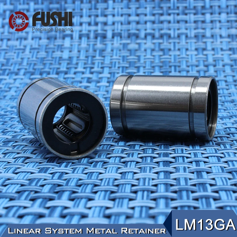 LM13GA линейные шариковые подшипники 13x23x32 мм (1 шт.) CNC Металлический Стальной