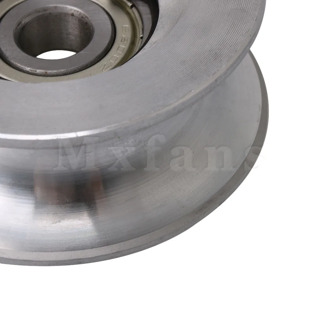 10x60x25 мм направляющая подшипника пассивное колесо паз шкив колеса CNBTR|pulley wheel|wheel