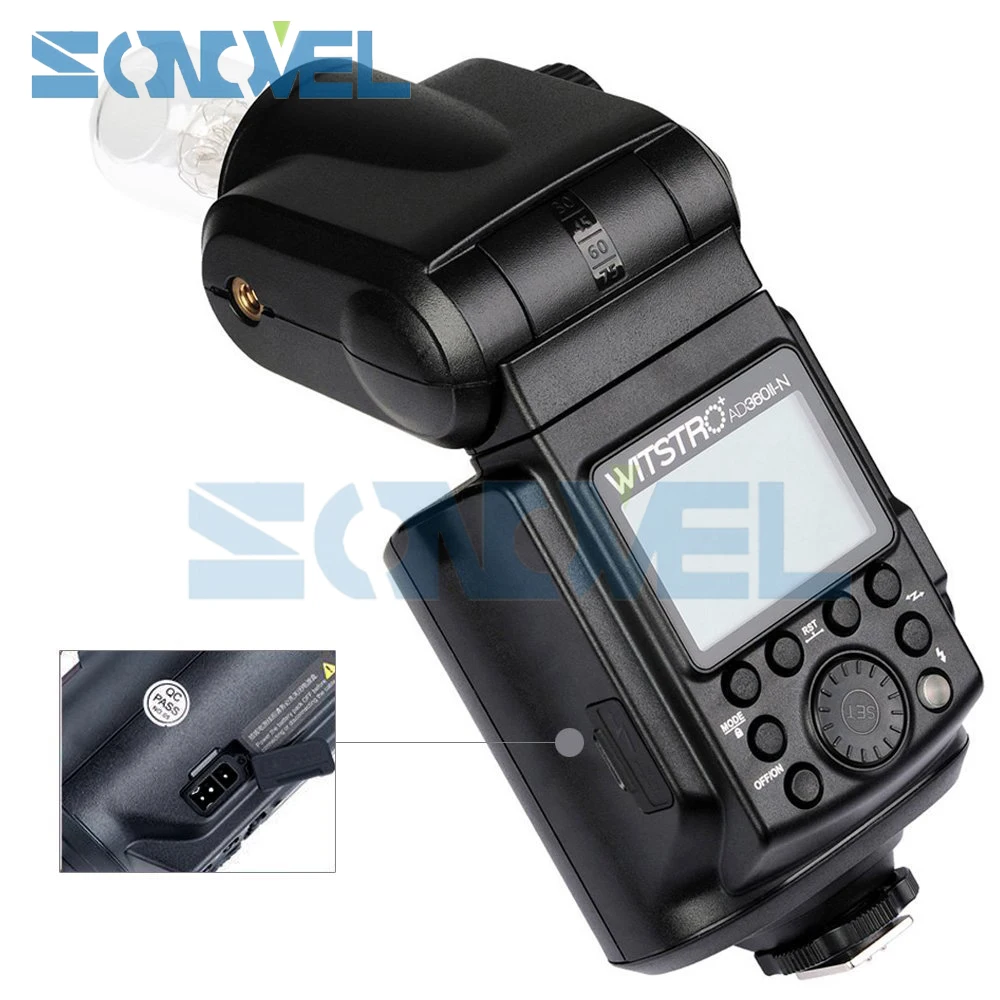 Godox AD 360 AD360II N TTL вспышка Speedlite On/Off Camera + PB960 Power Pack Black X1T передатчик для Nikon комплект