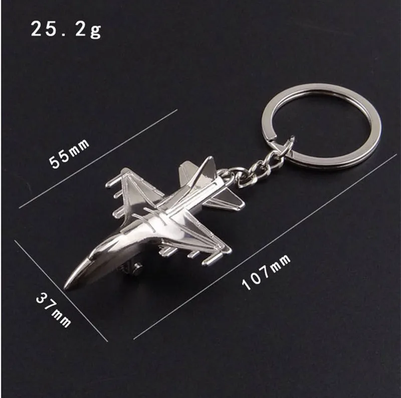 Modern Fighter Aircraft Airplane Keychain Key Chain Ring Holder Keyring | Украшения и аксессуары