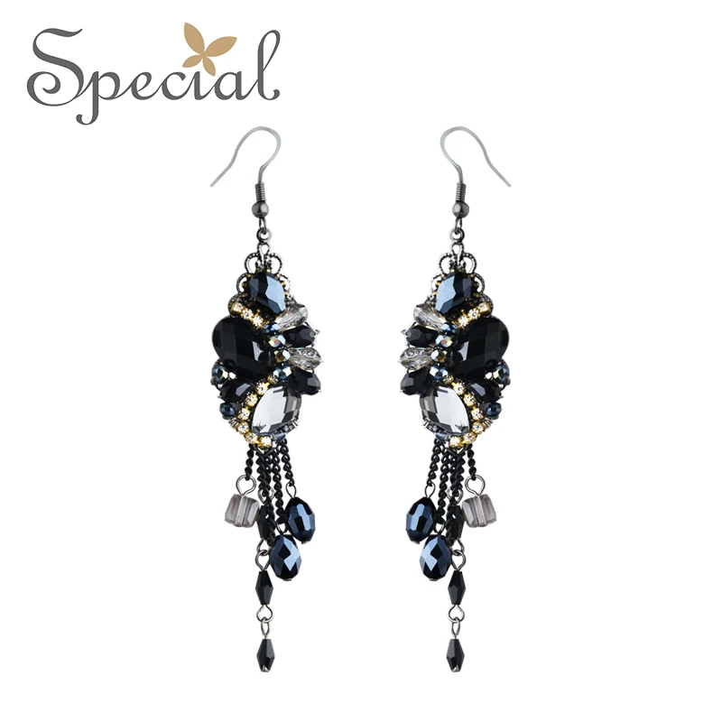 

Special Brand Fashion Drop Earrings AAA Zirconia Vintage Hoop Earring Ear Hook Crystal Women's Jewelry Gifts EH151007