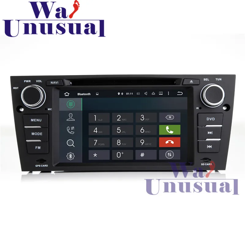 Wanuary 7 &quotAndroid 1 GPS навигация для BMW 3 серии E90 E91 E92 авто ручной кондиционер с BT WIFI
