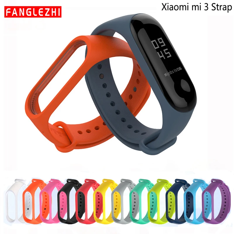 Mi Band 3 ремешок для Xiaomi Браслет Смарт аксессуары Miband браслет Band3
