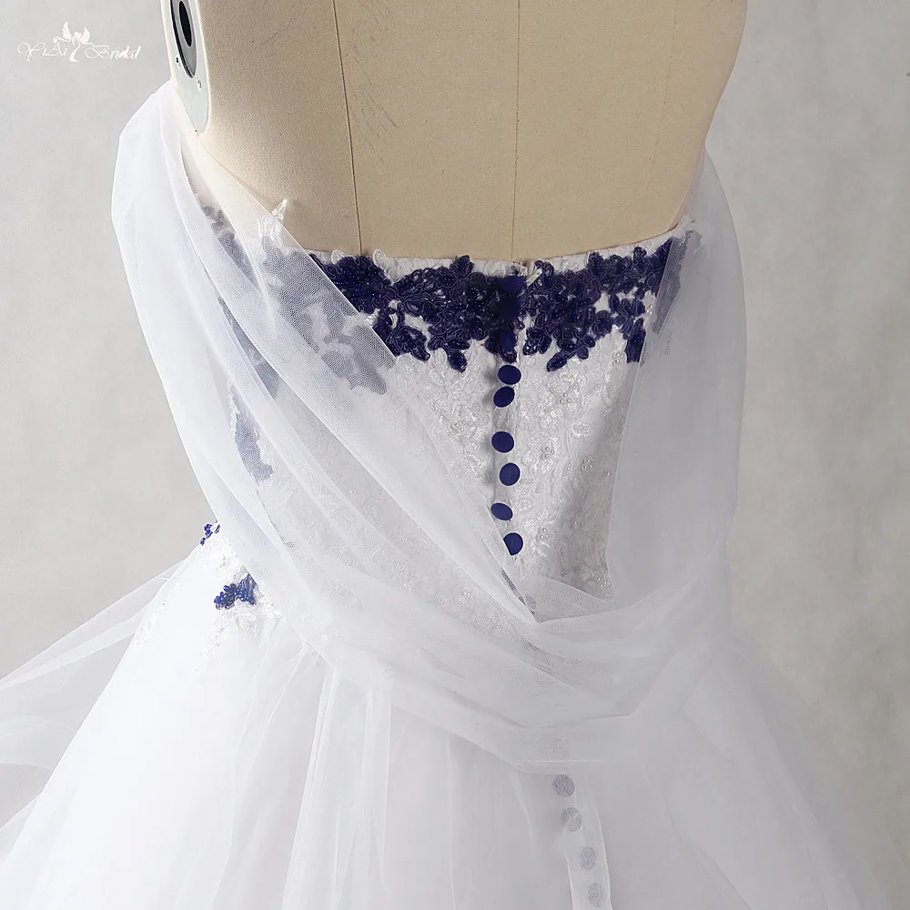 RSW1395 Yiaibridal реальные фотографии работ Тюль с открытыми плечами женское белое