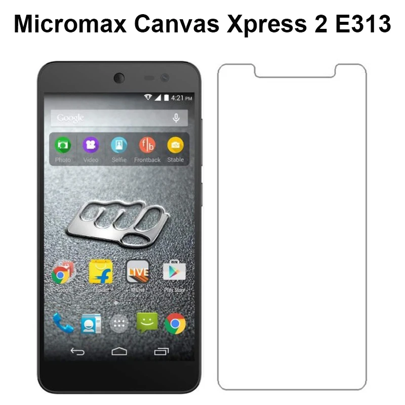 Защитная пленка для экрана из закаленного стекла Micromax Canvas Xpress 2 E313|Защитные