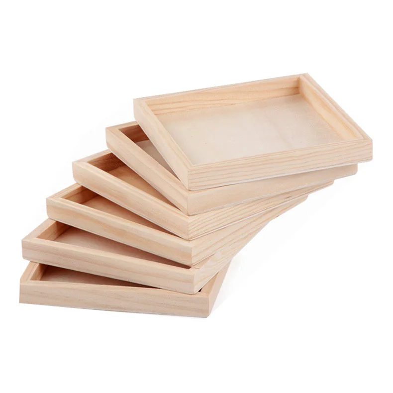 tray SLPF деревянные 9 частей шесть сторон Рисование 3d головоломка стоячие строительные игрушки для детей раннего возраста развивающие горячая Распродажа D08 - Цвет: tray