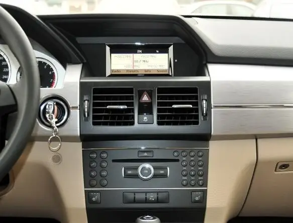 Автомобильный DVD плеер HIRIOT GPS Android 10 для Mercedes Benz GLK X204 300 350 стерео головное