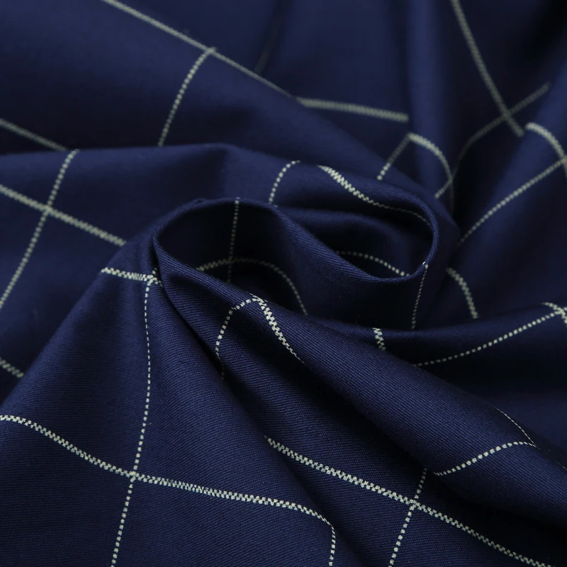 Рубашка мужская с длинным рукавом хлопковая Классическая в клетку карманами