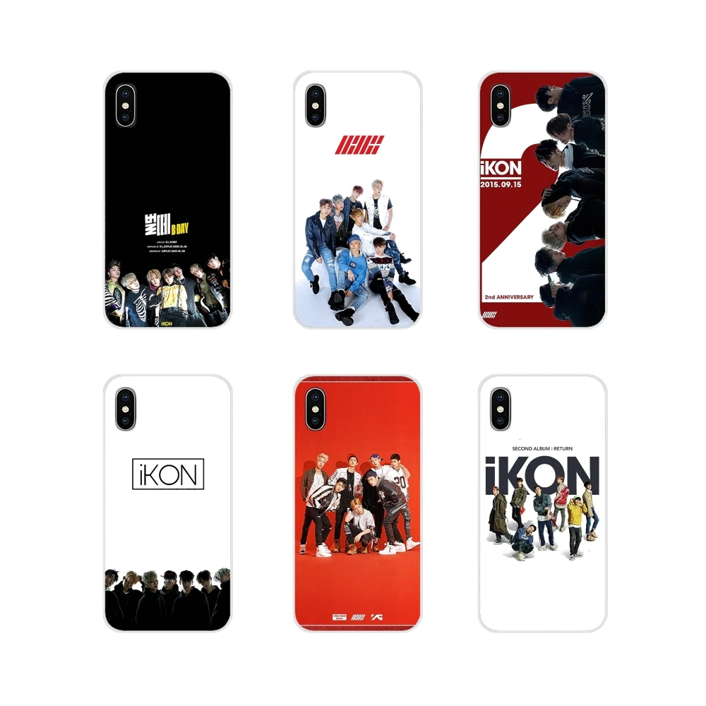 Ikon Kpop гибкий чехол для Motorola Moto X4 E4 E5 G5 G5S G6 Z Z2 Z3 G G2 G3 C Play Plus Аксессуары чехлы