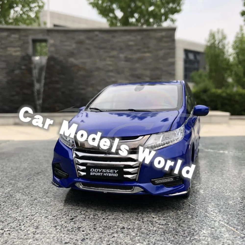 Литая модель автомобиля для odysley Sport Hybrid 1:18 (синий) + маленький подарок!|Наземный
