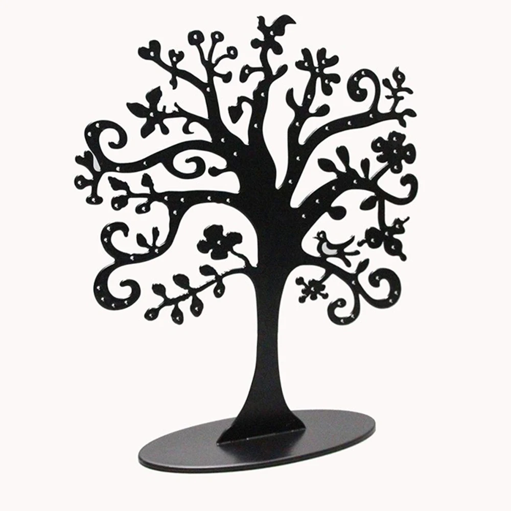 

Decorative Jewelry Tree Stand Metal Jewelry Organizer Holder Display for Earrings Bracelets Necklaces