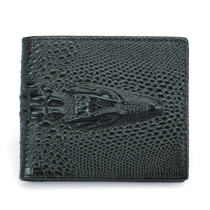 3D Крокодил Кожи Дизайнеры Бренда крокодил Сцепления Кошелек Два Стиль