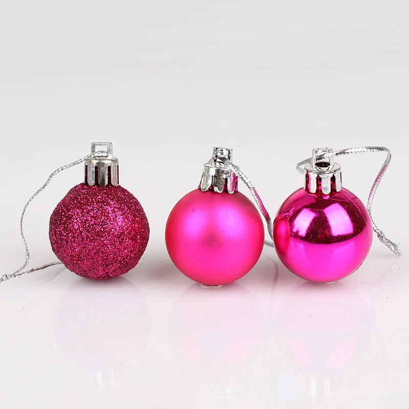 Шары для рождественской елки 24 шт./лот 3 см|bauble|baubles christmas |