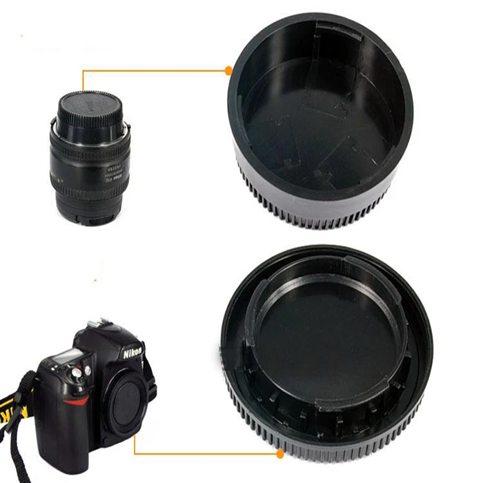 1 пара Крышка корпуса камеры + Задняя крышка объектива для N s Nikon F Mount AI AF S Lens Anti