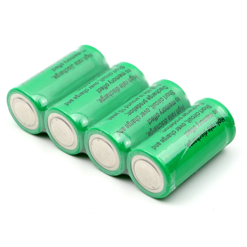 2 шт. литий ионные аккумуляторные батарейки 3 0 в CR123A CR123 16340 500 мАч|battery charger|rechargeable