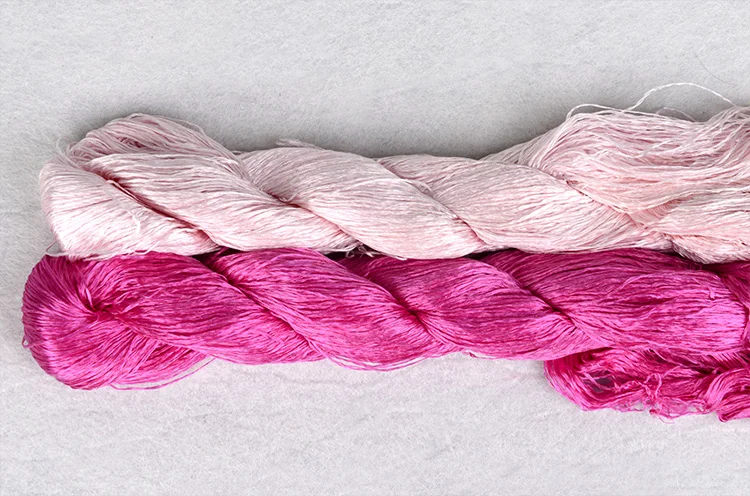 100% натуральная шелковая Вышивальная нить с профессиональным умиранием 1 Моток = 20