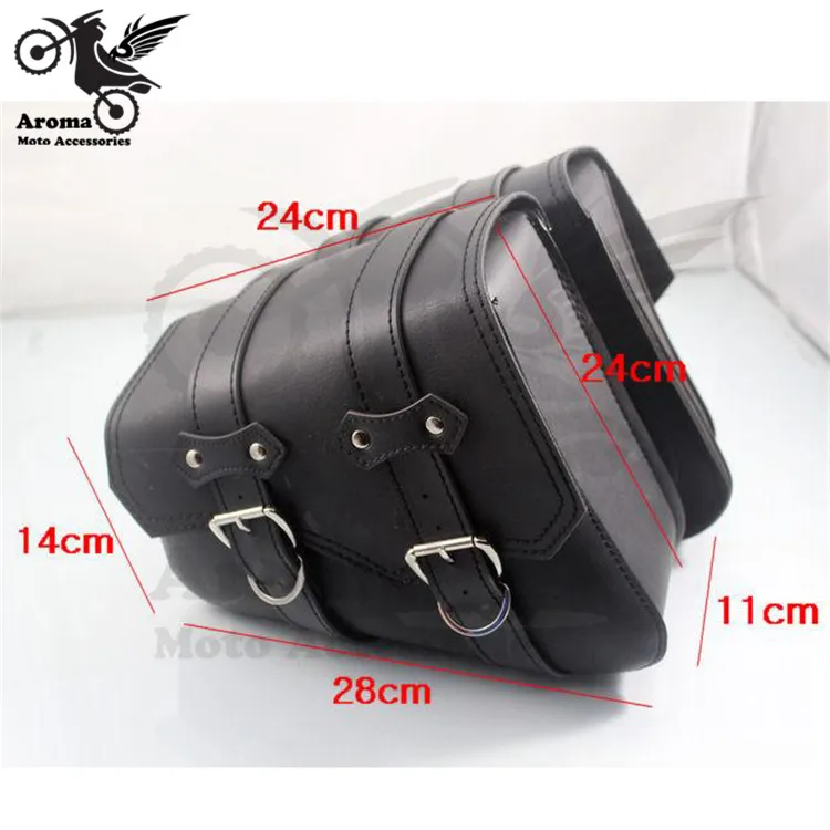 

skull ghost chain motorbike tool bags luggage pouch part moto side bag for harley prince cruise saddlebag motorcycle accessories