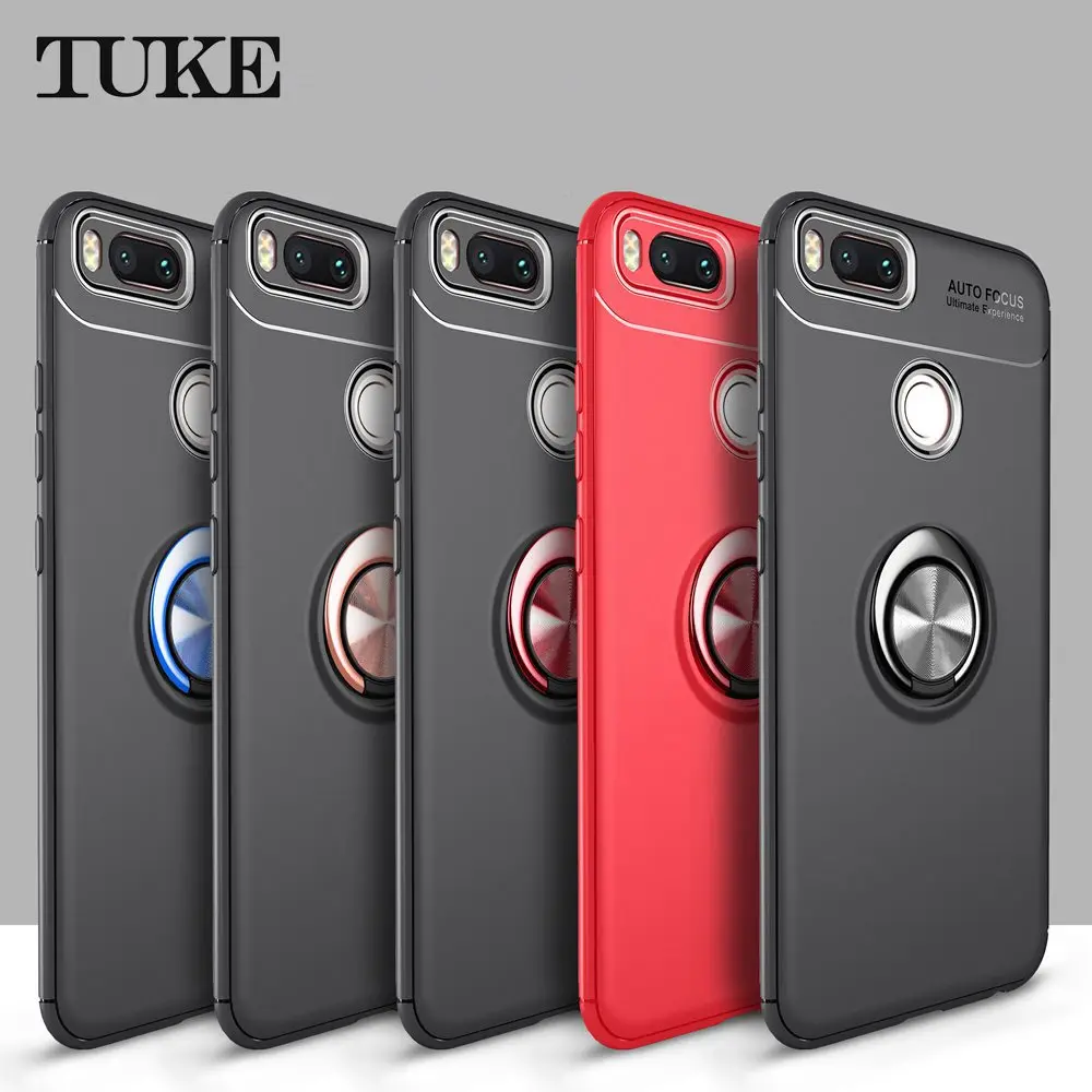 For Xiaomi Mi 5X Case Ring Holder Stand [Kickstand &amp Magnetic Car Mount] Shockproof Slim Cover for A1 5.5'' |