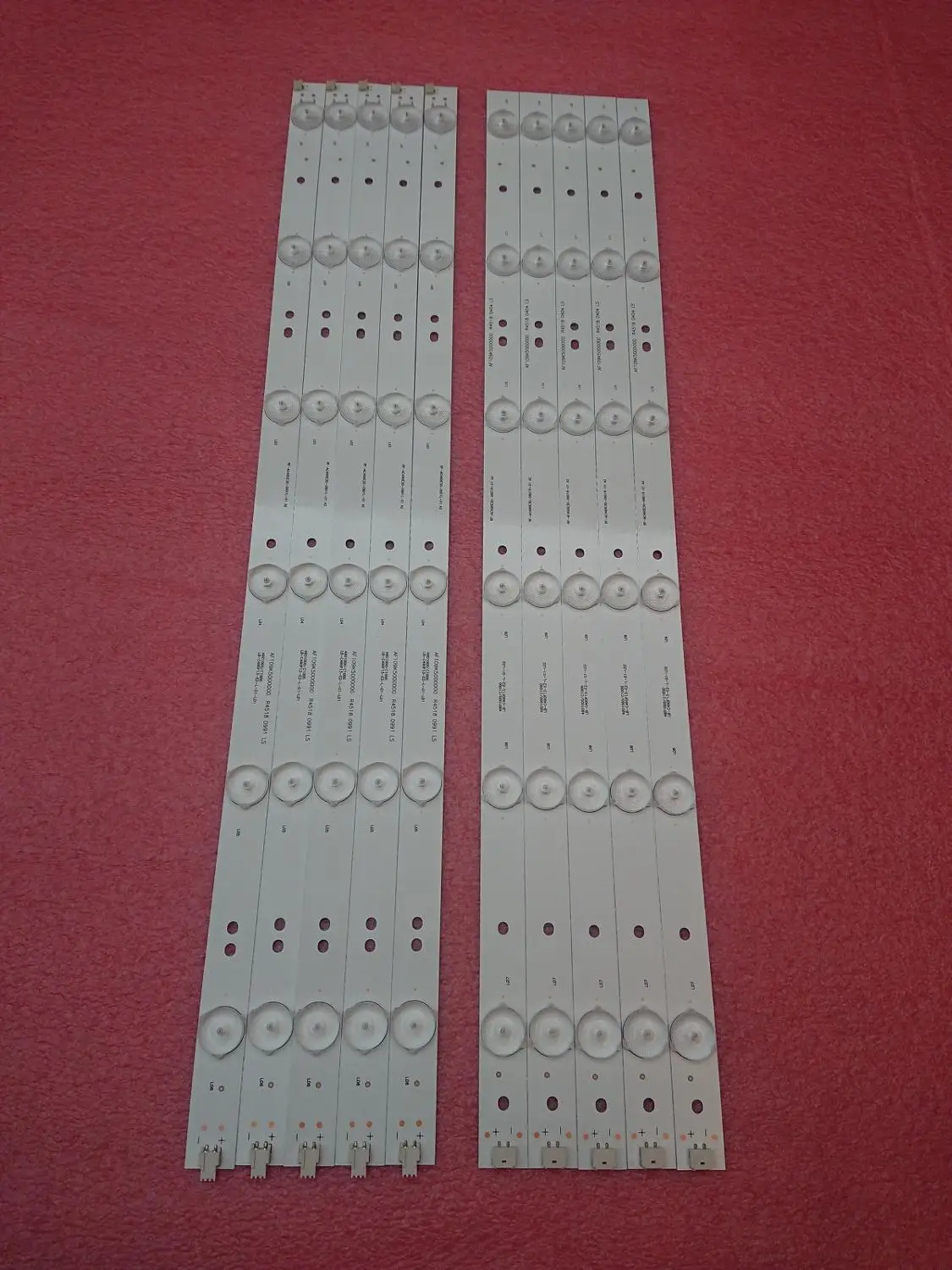 Новинка 10 шт. светодиодный подсветка полосы для 49D1000 49C1000 850095046 LB-C490F13-E2-L-G1-SE2