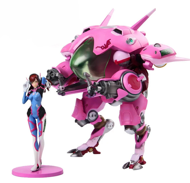 OW над героем Hana Song D. VA DVA MEKA 23 см ПВХ фигурка игрушки