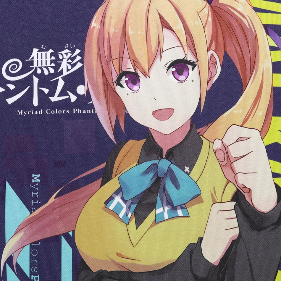 Аниме мириады цветов Phantom World футболка Kawakami Mai Sigtuna Полиэстеровая Летняя активная
