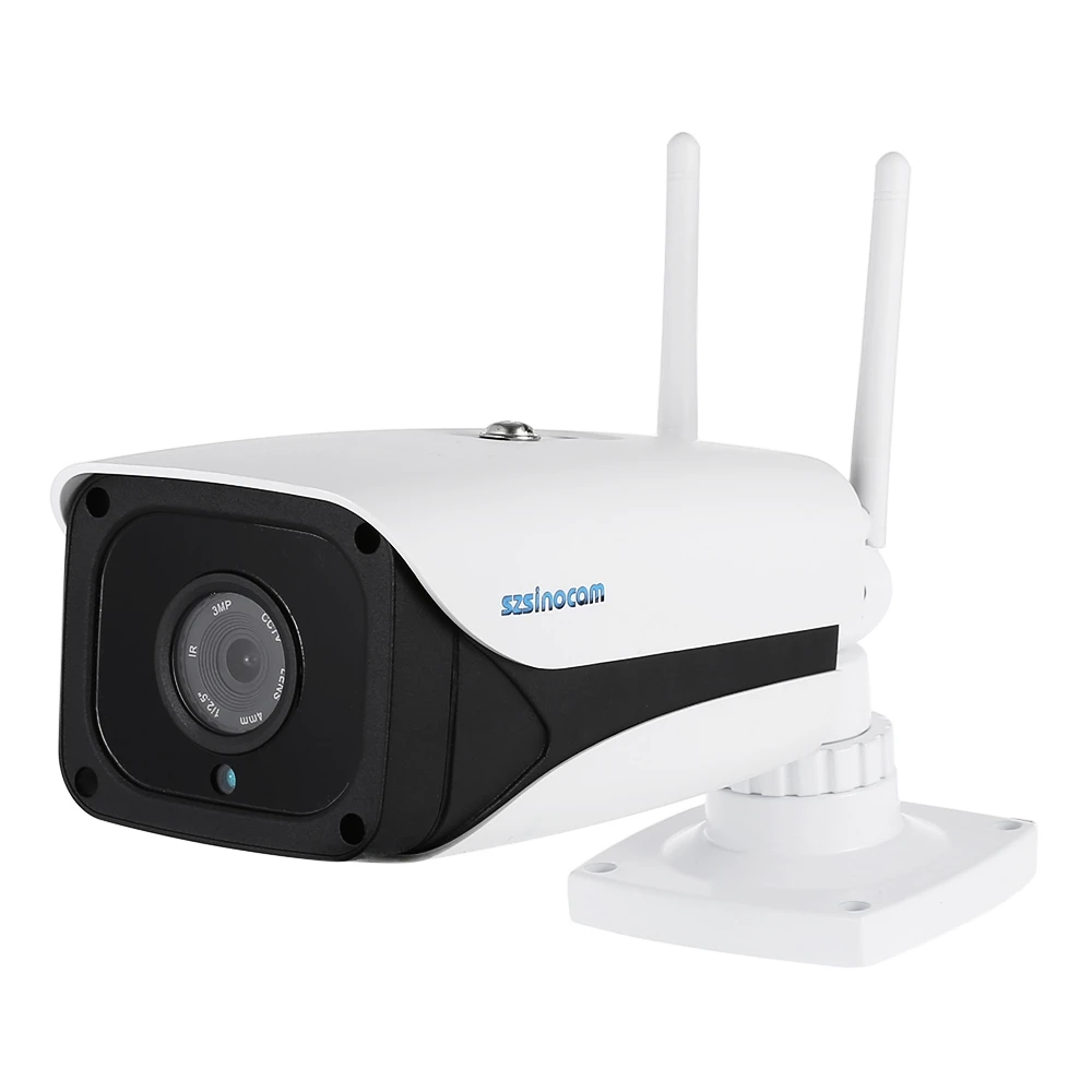 Szsinocam SN - IPC 7038CSW Alarm IP Camera Night Vision 2.0 Mega Pixel 1080P Infrared H.264 Surveillance Cam for Home Security |