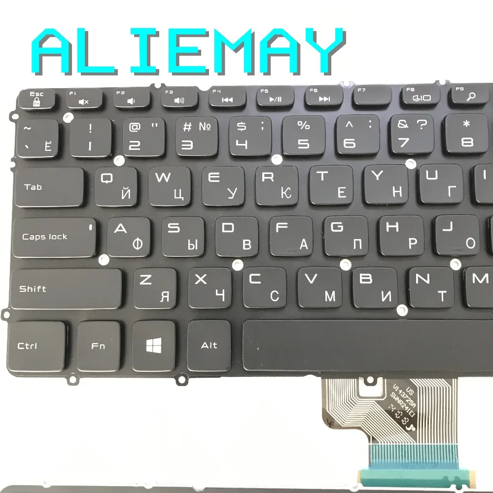 Совершенно новая Оригинальная русская клавиатура с подсветкой для DELL XPS15 9530 PRECISION