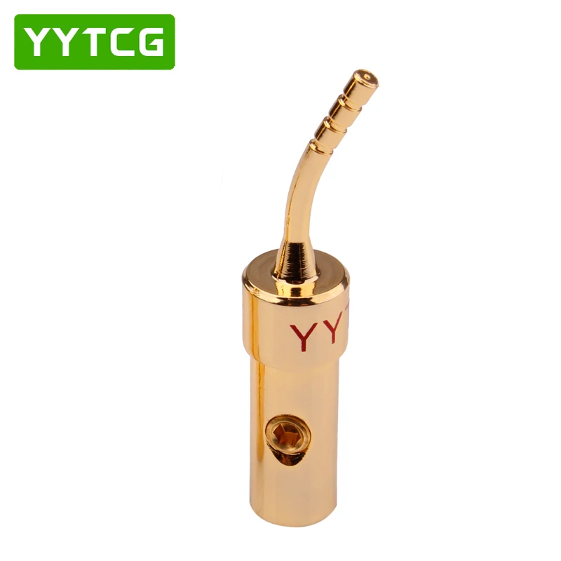 YYTCG 4 шт./лот 2 мм клеммы для динамиков проводной штекер винтовой замок кабель