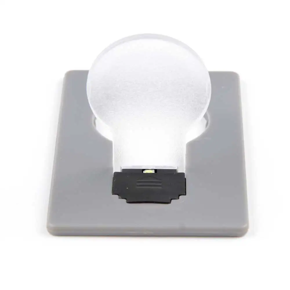 Уличный мини светодиоды лампа Кредитная карта ltra thin портативная карточка