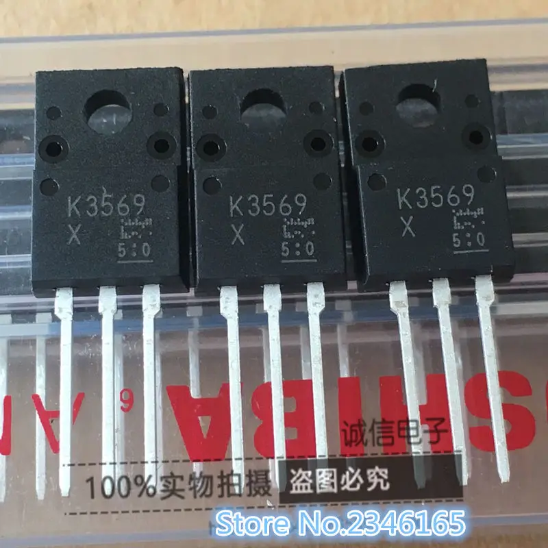 10 шт 2SK3569 TO 220 K3569 220F TO220 новый МОП полевой транзистор Интегральные схемы  | Интегральные схемы -32920940939