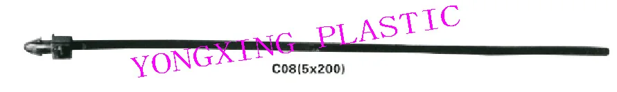 

100pcs/lot car motocycle accessory nylon cable tie C08 5X200bundle cable