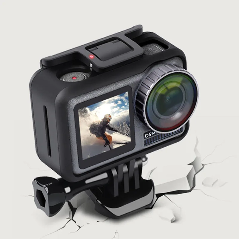 Защитная рамка чехол для DJI OSMO Action Sports camera задняя крышка корпус крепление