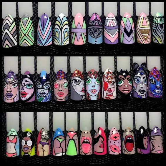 50 шт. новая диаграмма цветов ногтей накладные ногти лак демонстрационная полка