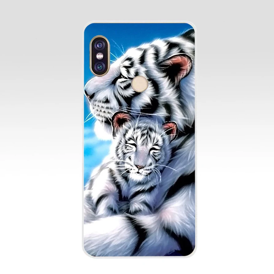 59H Tiger's Soul Soft Silicone Tpu Cover phone Case for xiaomi redmi 6 pro 5 plus note 4 4x mi 8 | Мобильные телефоны и