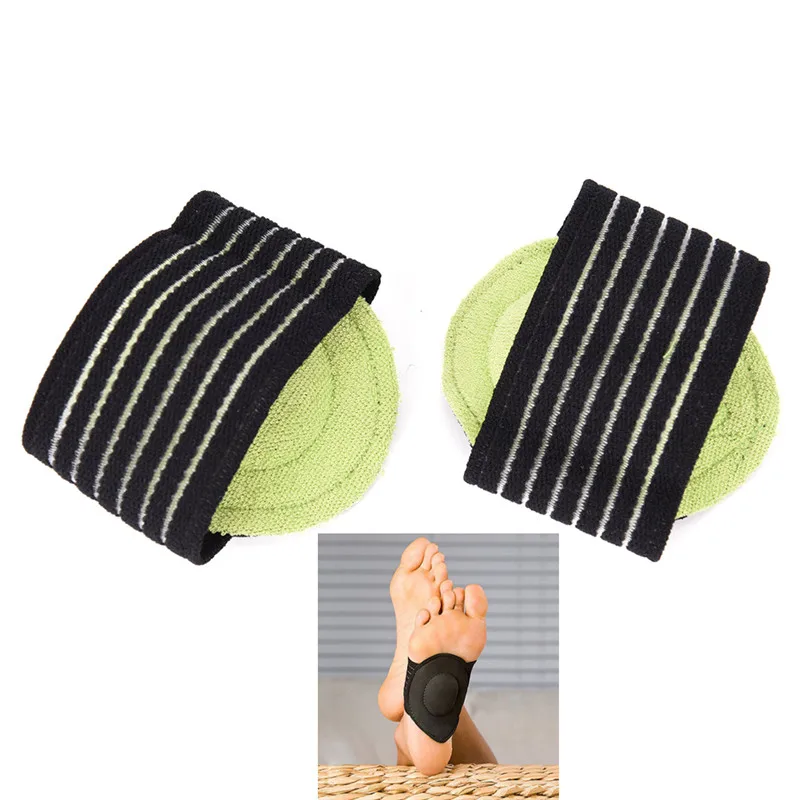 

1Pair High Quality Foot Arch Support Plantar Fasciitis Heel Pain Aid Feet Cushioned Feet Protect Care Pain