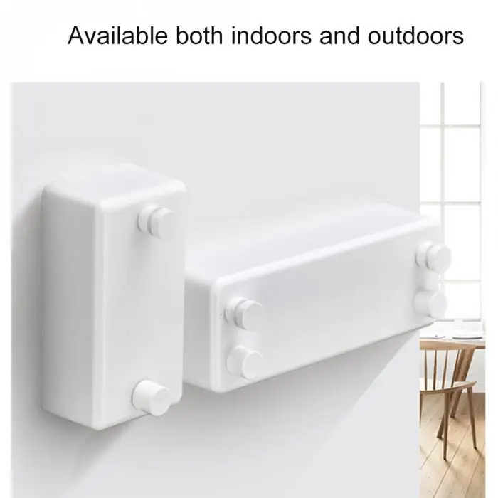 Retractable Clothesline ABS Case Wall Mounted Dryer with Adjustable Pulley Braided P7Ding