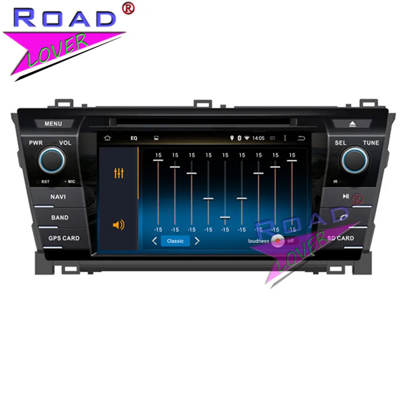 Roadlover Android 9.0 Car Multimedia DVD Player Radio For Toyota Corolla 2013- Stereo GPS Navigation Automagnitol 2Din HD Screen |